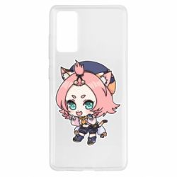Чохол для Samsung S20 FE Genshin Impact chibi Diona