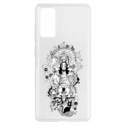 Чехол для Samsung S20 FE Герои Хаяо Миядзаки - PrintSalon