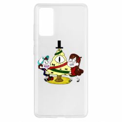Чехол для Samsung S20 FE Gravity falls: happy new year - PrintSalon
