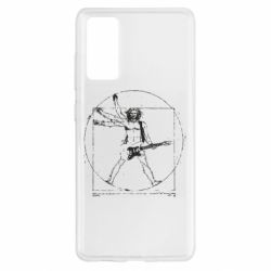 Чехол для Samsung S20 FE Guitarist Da Vinci - PrintSalon