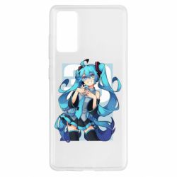 Чехол для Samsung S20 FE Hatsune Miku art - PrintSalon