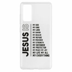 Чехол для Samsung S20 FE Jesus is - PrintSalon