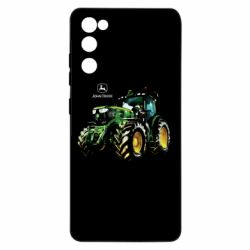 Чохол для Samsung S20 FE John Deere Tractor and logo - PrintSalon