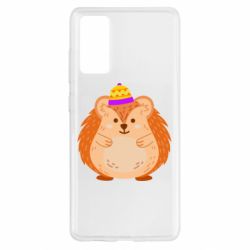 Чехол для Samsung S20 FE Little hedgehog in a hat - PrintSalon