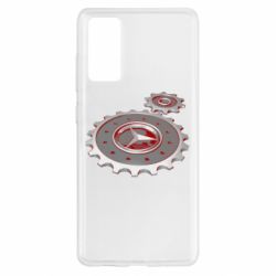 Чехол для Samsung S20 FE Mercedes logo механизм - PrintSalon