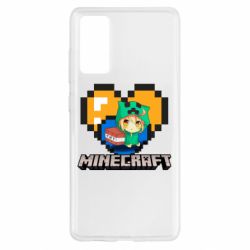Чохол для Samsung S20 FE Minecraft Girl - PrintSalon