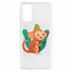 Чехол для Samsung S20 FE Monkey. Fuck You - PrintSalon