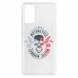 Чехол для Samsung S20 FE Moto skull - PrintSalon