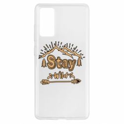 Чехол для Samsung S20 FE Mountains - Stay Wild - PrintSalon