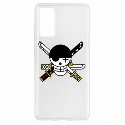 Чехол для Samsung S20 FE One Piece Zoro logo