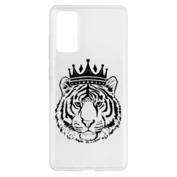 Чехол для Samsung S20 FE Папа-Тигр - PrintSalon