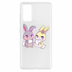 Чехол для Samsung S20 FE Rabbits In Love - PrintSalon