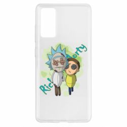 Чехол для Samsung S20 FE Rick and Morty voodoo doll - PrintSalon