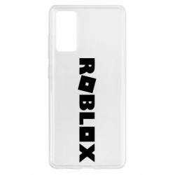 Чехол для Samsung S20 FE Roblox inscription - PrintSalon