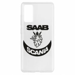 Чехол для Samsung S20 FE Scania SAAB logo - PrintSalon