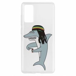 Чехол для Samsung S20 FE Shark Rastaman - PrintSalon
