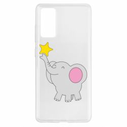 Чехол для Samsung S20 FE Слон со звездочкой - PrintSalon