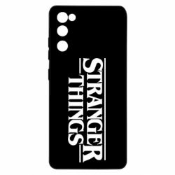 Чехол для Samsung S20 FE Stragner Things Logo - PrintSalon