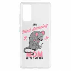 Чехол для Samsung S20 FE The Most amazing mom in the world - PrintSalon