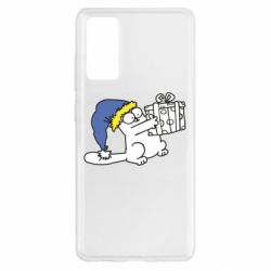 Чехол для Samsung S20 FE Украинский кот саймона с подарком - PrintSalon