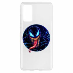 Чохол для Samsung S20 FE Venom black and blue style - PrintSalon