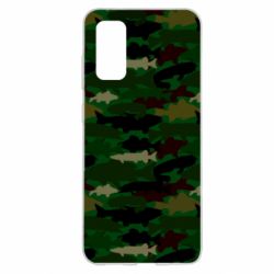 Чохол для Samsung S20 Fisherman Camouflage - PrintSalon