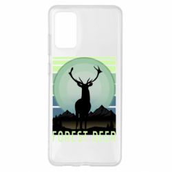 Чехол для Samsung S20+ Forest deer - PrintSalon