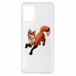 Чехол для Samsung S20+ Fox in flight - PrintSalon