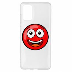 Чехол для Samsung S20+ Funny Red Ball - PrintSalon