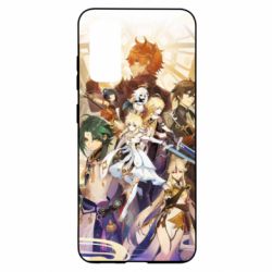 Чехол для Samsung S20 Genshin Impact Characters - PrintSalon
