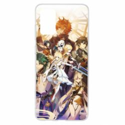 Чехол для Samsung S20+ Genshin Impact Characters-PrintSalon Чехол для Samsung S20+ Genshin Impact Characters