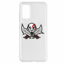 Чехол для Samsung S20 God of war Kratos vector - PrintSalon