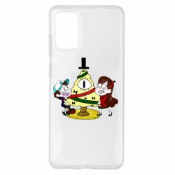 Чехол для Samsung S20+ Gravity falls: happy new year - PrintSalon