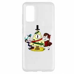 Чехол для Samsung S20 Gravity falls: happy new year - PrintSalon