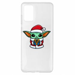Чехол для Samsung S20+ Grogu Santa Claus - PrintSalon
