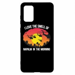 Чехол для Samsung S20+ I love the smell napalm, in the morning - PrintSalon