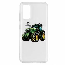 Чохол для Samsung S20 John Deere Tractor and logo - PrintSalon