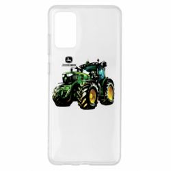 Чохол для Samsung S20+ John Deere Tractor and logo - PrintSalon