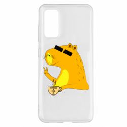 Чехол для Samsung S20 Капибара Программист - PrintSalon