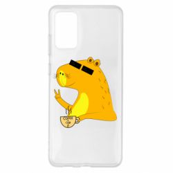Чехол для Samsung S20+ Капибара Программист - PrintSalon