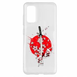 Чохол для Samsung S20 katana in sakura - PrintSalon