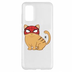 Чехол для Samsung S20 Кот паук - PrintSalon