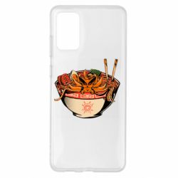 Чехол для Samsung S20+ Kurama in ramen - PrintSalon