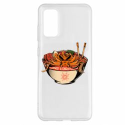 Чехол для Samsung S20 Kurama in ramen - PrintSalon