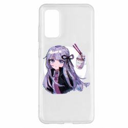 Чехол для Samsung S20 Kyoko Kirigiri glitch art - PrintSalon