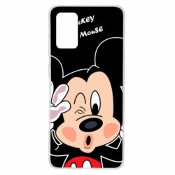 Чехол для Samsung S20+ Mickey Kiss - PrintSalon