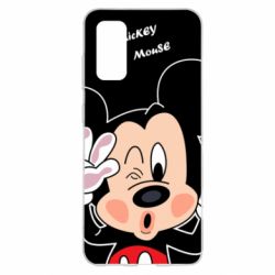 Чехол для Samsung S20 Mickey Kiss - PrintSalon