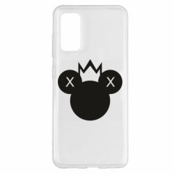 Чехол для Samsung S20 Mickey with a crown - PrintSalon