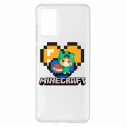 Чохол для Samsung S20+ Minecraft Girl - PrintSalon