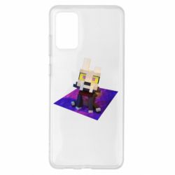 Чехол для Samsung S20+ Minecraft King - PrintSalon